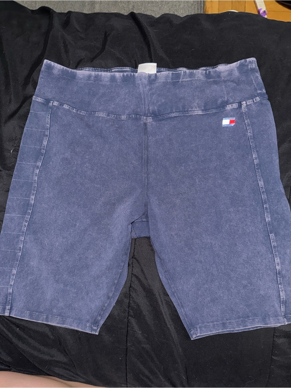 Tommy Hilfiger Vintage Wash Navy Bike Shorts